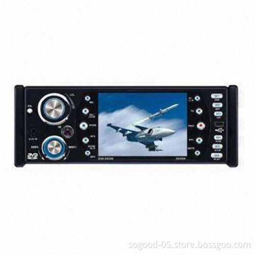 DVD3508 Car DVD Player with 3.5-inch TFT Screen, TV Receiver and USB/SD Socket